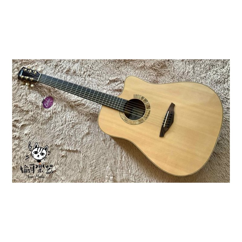 ♪ Your Music 愉耳樂器♪Veelah V7 -DC 40 全單雲杉桃花心 民謠吉他 Veelah V7 -DC 40 全單雲杉桃花心 民謠吉他 — 三峽吉他 / Bass