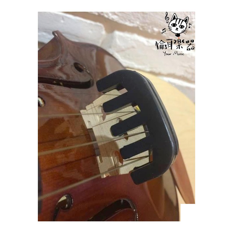 ♪ Your Music 愉耳樂器♪小提琴弱音器 梳狀 橡膠製 弱音器 小提琴弱音器 梳狀 橡膠製 弱音器 — 三峽弦樂器