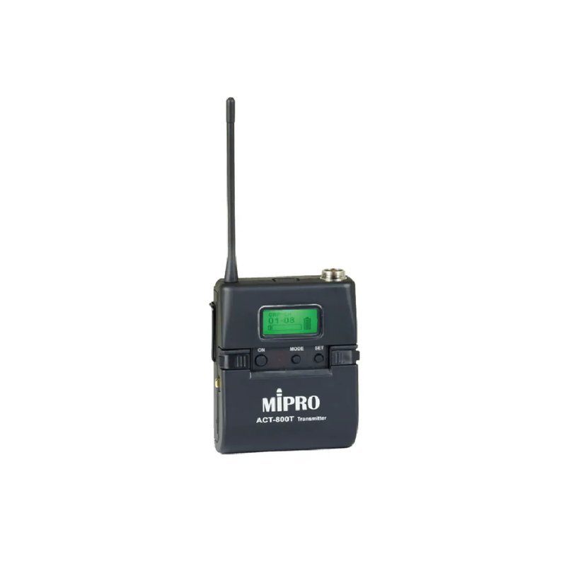 MIPRO Mipro / ACT-800T UHF 數位寬頻佩戴式發射器 — 三峽配件 / 週邊