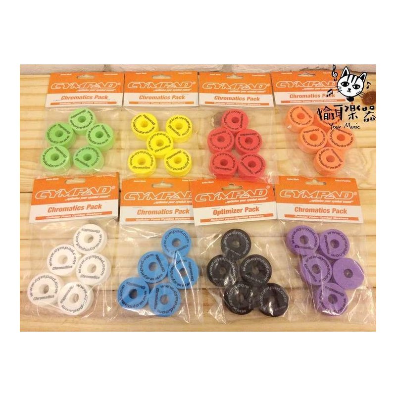 ♪ Your Music 愉耳樂器♪Cympad 銅鈸毛氈 五入組 40/15mm(黑色) Cympad 銅鈸毛氈 五入組 40/15mm(黑色) — 三峽鼓 / 打擊