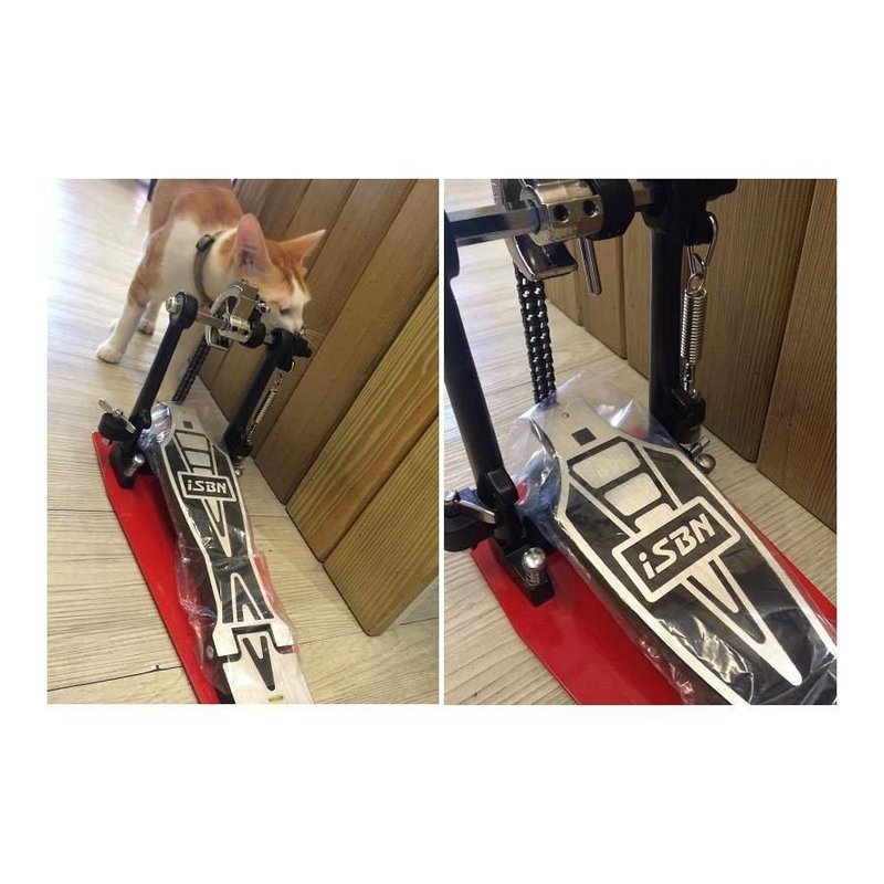 ♪ Your Music 愉耳樂器 ♪ ISBN i 600P雙鏈 單踏板 大鼓 練習墊 dixon 可參考 ISBN i 600P雙鏈 單踏板 大鼓 練習墊 dixon 可參考 — 三峽配件 / 週邊