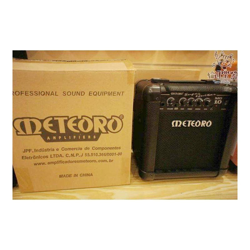 ♪ Your Music 愉耳樂器 ♪ 全新METEORO MG 10 小音箱 全新METEORO MG 10 小音箱 — 三峽錄音 / 音響