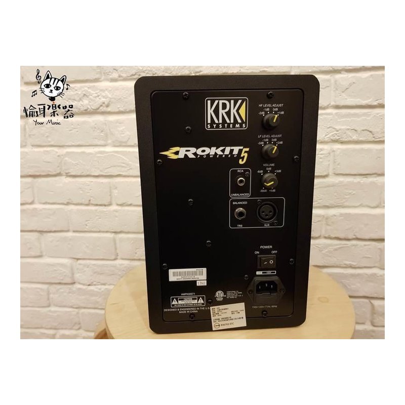 ♪ Your Music愉耳樂器♪KRK Rokit RP5 G3 主動式監聽喇叭5吋 全新保固 KRK Rokit RP5 G3 主動式監聽喇叭5吋 全新保固 — 三峽錄音 / 音響