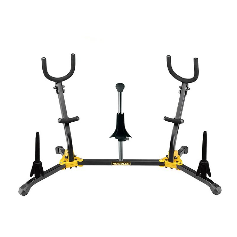 Hercules Hercules / DS538B 中音/次中音薩克斯風 高音薩克斯風 長笛/豎笛 五合一架 — 三峽銅管 / 管樂