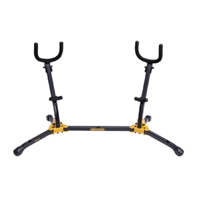 Hercules Hercules / DS537B 中音音薩克斯風 次中音薩克斯風 二合一架 — 三峽木管樂器