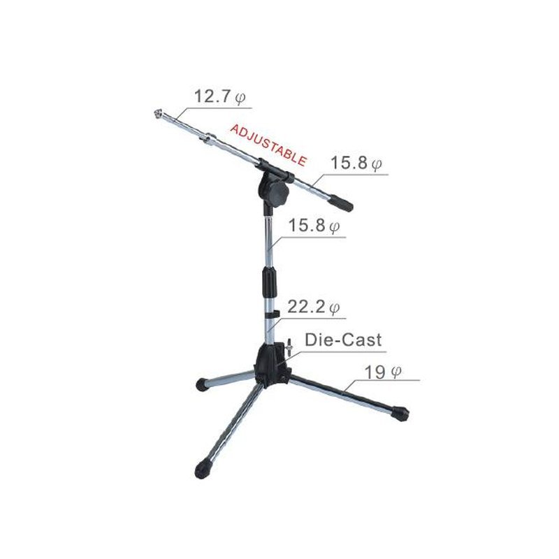 ♪ Your Music 愉耳樂器♪台灣製造 YHY MK-160 桌上型麥克風架 附夾頭 台灣製造 YHY MK-160 桌上型麥克風架 附夾頭 — 三峽麥克風