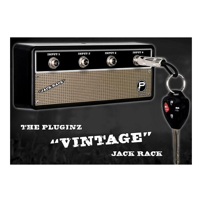 ♪ Your Music 愉耳樂器♪美國進口 Pluginz 正品鑰匙座Vintage Jack Rack鑰匙圈潮流小物 美國進口 Pluginz 正品鑰匙座Vintage Jack Rack鑰匙圈潮流小物 — 三峽吉他 / Bass