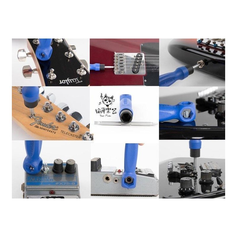 ♪ Your Music 愉耳樂器♪ MusicNomad MN227 章魚起子-8in1工具 The Octop MusicNomad MN227 章魚起子-8in1工具 The Octop — 三峽吉他 / Bass