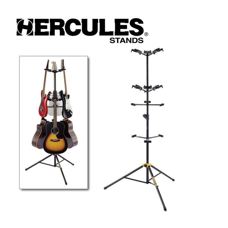 ♪Your Music 愉耳樂器♪ Hercules 海克力斯 GS526B 六頭展示 吉他架 店面展示 Hercules 海克力斯 GS526B 六頭展示 吉他架 店面展示 — 三峽吉他 / Bass