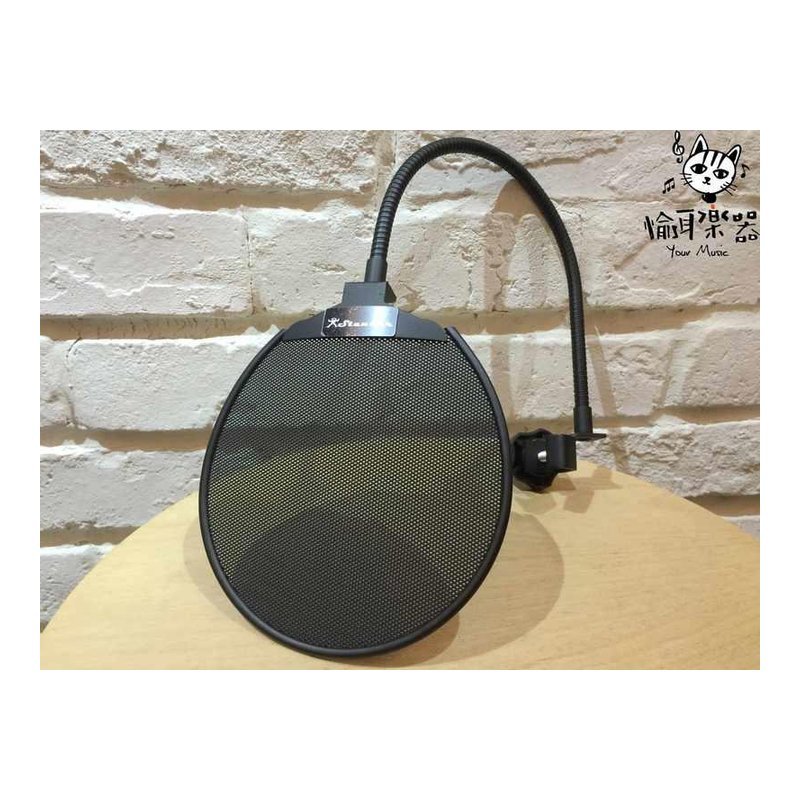 ♪ Your Music 愉耳樂器♪免運Stander MA-03 金屬麥克風口水罩 防噴罩 濾音網罩 防風罩 免運Stander MA-03 金屬麥克風口水罩 防噴罩 濾音網罩 防風罩 — 三峽麥克風