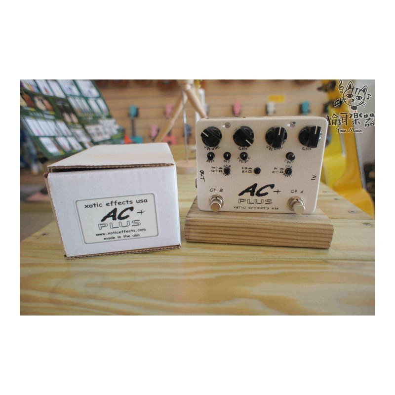 ♪ Your Music 愉耳樂器 ♪ Xotic AC PLUS 破音 單顆效果器 AC+ PLUS 單顆雙效果 Xotic AC PLUS 破音 單顆效果器 AC+ PLUS 單顆雙效果 — 三峽效果器