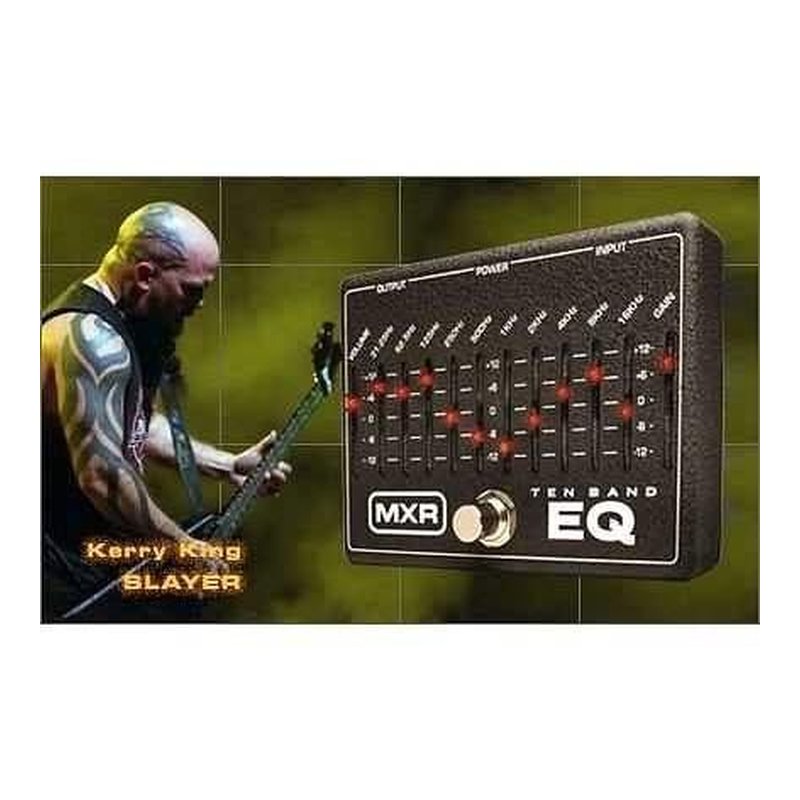♪Your Music愉耳樂器♪Dunlop M108 MXR Graphic EQ 電吉他10段音質等化器附整流器 Dunlop M108 MXR Graphic EQ 電吉他10段音質等化器附整流器 — 三峽吉他 / Bass
