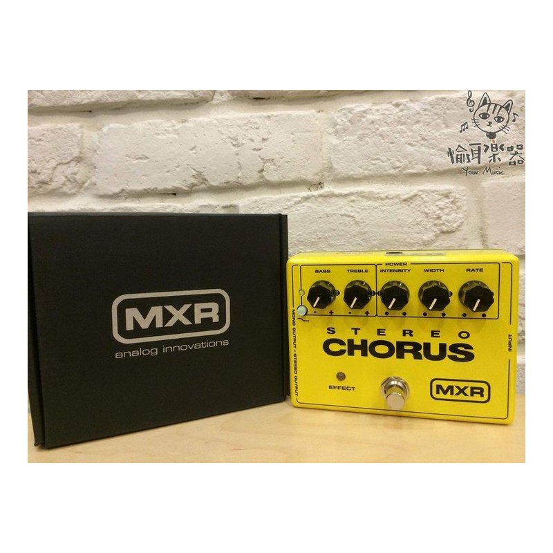 ♪ Your Music 愉耳樂器 ♪ Dunlop MXR M-134 Stereo Chorus 電吉他單顆效果器 Dunlop MXR M-134 Stereo Chorus 電吉他單顆效果器 — 三峽弦樂器