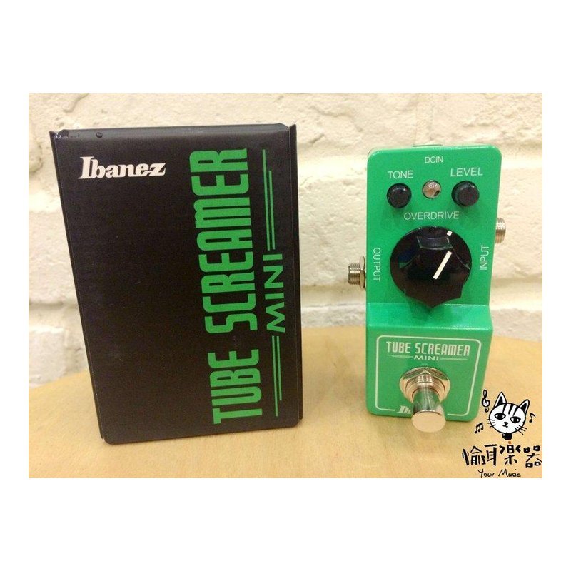 ♪ Your Music 愉耳樂器 ♪ 日本原廠 Ibanez TS Mini TS808 OD破音效果器 日本原廠 Ibanez TS Mini TS808 OD破音效果器 — 三峽效果器