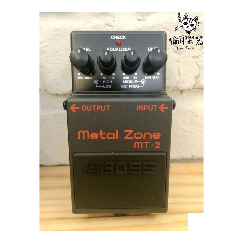 ♪ Your Music 愉耳樂器♪BOSS MT-2 Metal Zone 破音 效果器 MT2 BOSS MT-2 Metal Zone 破音 效果器 MT2 — 三峽吉他 / Bass