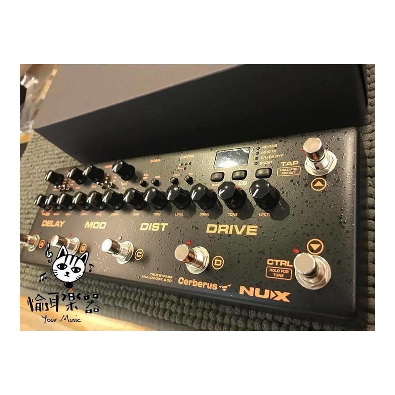 ♪ Your Music 愉耳樂器 ♪NUX Cerberus 地獄犬 綜合 效果器 音箱模擬 破音 空間系 NUX Cerberus 地獄犬 綜合 效果器 音箱模擬 破音 空間系 — 三峽效果器