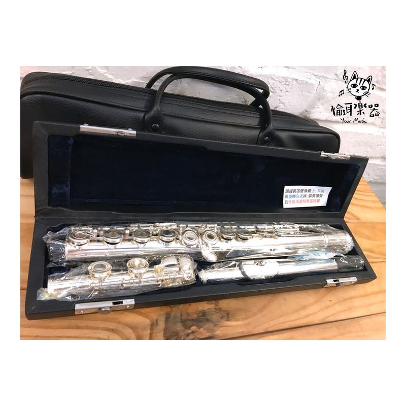 ♪ Your Music 愉耳樂器♪Tarcao 長笛 開孔式 BFL-108 鍍銀加E鍵 附木盒 高級袋 Tarcao 長笛 開孔式 BFL-108 鍍銀加E鍵 附木盒 高級袋 — 三峽銅管 / 管樂