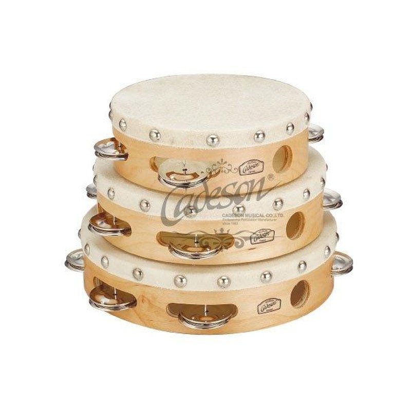 CADESON凱德森台製鈴鼓TO11-6 6吋鈴鼓單排牛皮原木色 CADESON凱德森台製鈴鼓TO11-6 6吋鈴鼓單排牛皮原木色 — 三峽鼓 / 打擊