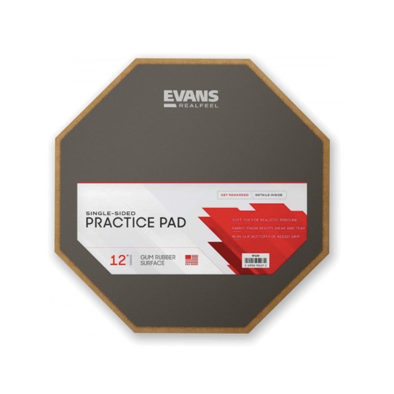 ♪ Your Music 愉耳樂器♪EVANS HQ Real feel 12吋單面打點板 Realfeel EVANS HQ Real feel 12吋單面打點板 Realfeel — 三峽鼓 / 打擊