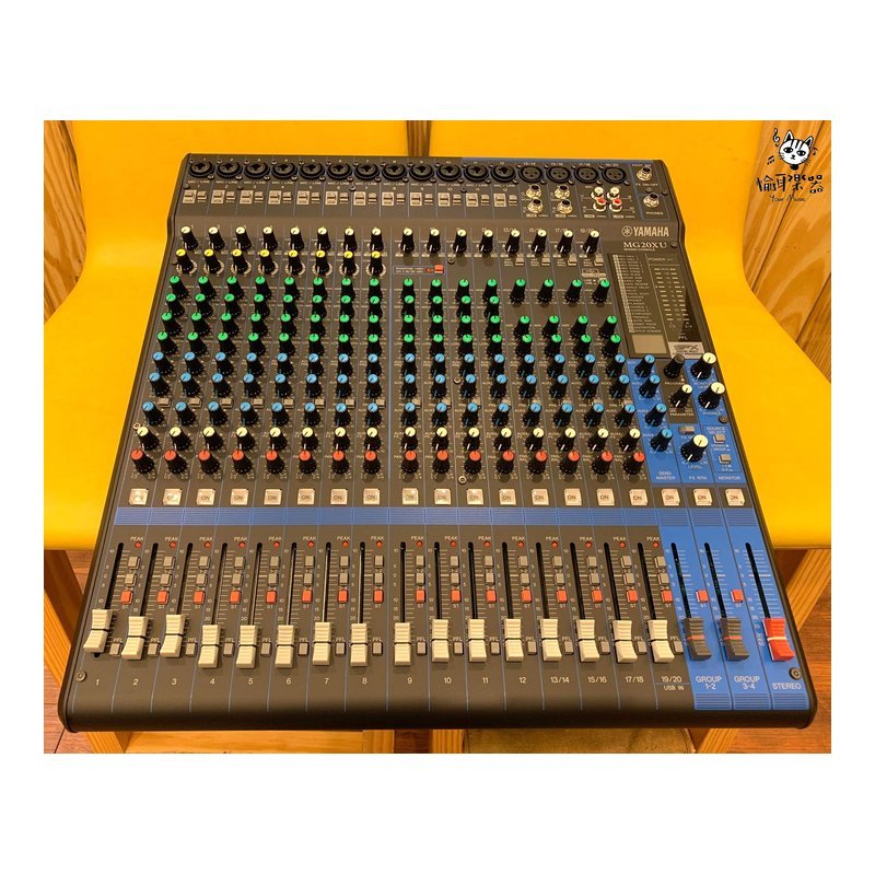 ♪ Your Music 愉耳樂器♪ YAMAHA MG20XU 混音機 Mixing Console 立體聲 混音 YAMAHA MG20XU 混音機 Mixing Console 立體聲 混音 — 三峽錄音 / 音響