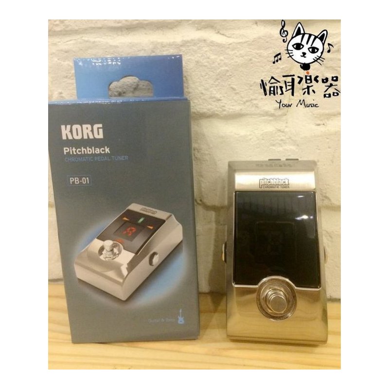 ♪Your Music愉耳樂器♪免運日本限定款KORG PB-01金屬銀 踏板式半音階調音器 免運日本限定款KORG PB-01金屬銀 踏板式半音階調音器 — 三峽配件 / 週邊