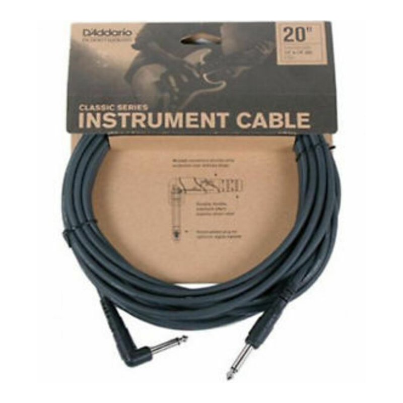 ♪Your Music愉耳樂器♪Daddario Planet Waves Classic Seriesㄧ直ㄧL頭導線20ft Daddario Planet Waves Classic Seriesㄧ直ㄧL頭導線20ft — 三峽配件 / 週邊