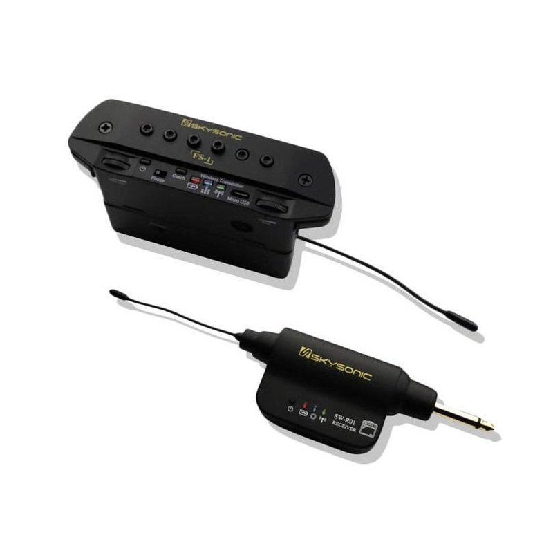 ♪ Your Music 愉耳樂器♪ Skysonic FS-1 無線 雙系統拾音器 Skysonic FS-1 無線 雙系統拾音器 — 三峽配件 / 週邊