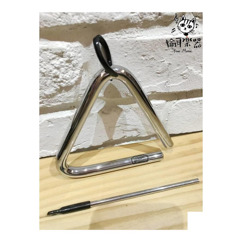 ♪ Your Music 愉耳樂器 ♪ 凱德森 CADESON 台灣製造 高品質三角鐵 5" 12mm 凱德森 CADESON 台灣製造 高品質三角鐵 5" 12mm — 三峽鼓 / 打擊