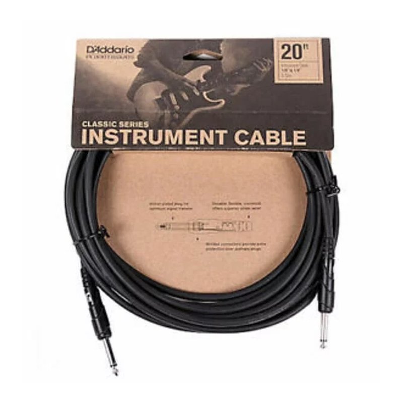 ♪Your Music愉耳樂器♪Daddario Planet Waves Classic Series雙直頭導線20ft Daddario Planet Waves Classic Series雙直頭導線20ft — 三峽配件 / 週邊