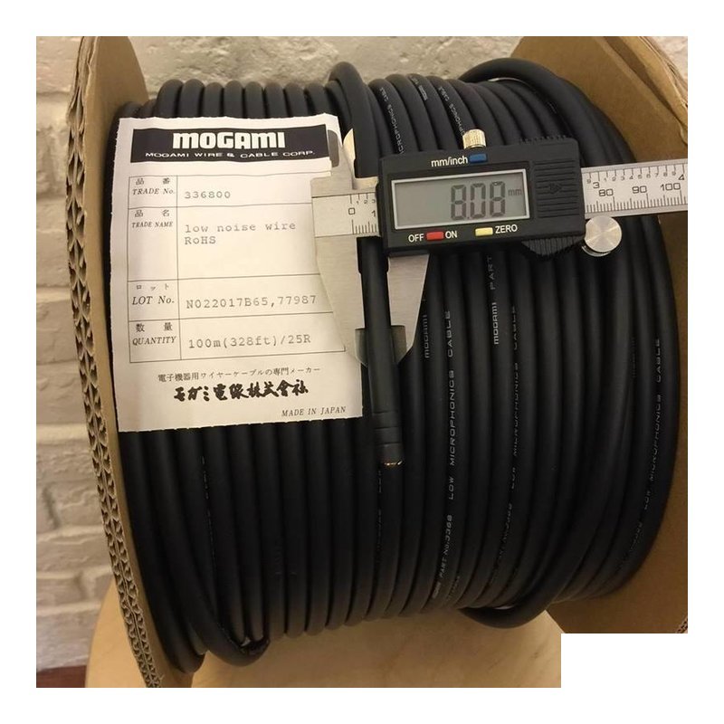 ♪ Your Music 愉耳樂器♪MOGAMI 3368 日本製 低靜電容量吉他/Bass導線-裸線 MOGAMI 3368 日本製 低靜電容量吉他/Bass導線-裸線 — 三峽吉他 / Bass