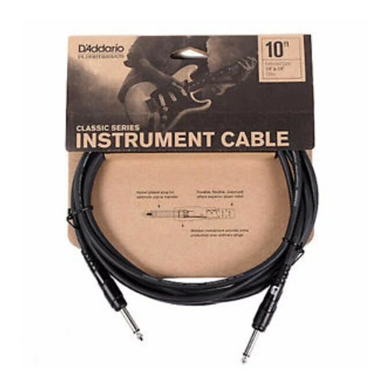 ♪Your Music愉耳樂器♪Daddario Planet Waves Classic Series雙直頭導線10ft Daddario Planet Waves Classic Series雙直頭導線10ft — 三峽配件 / 週邊