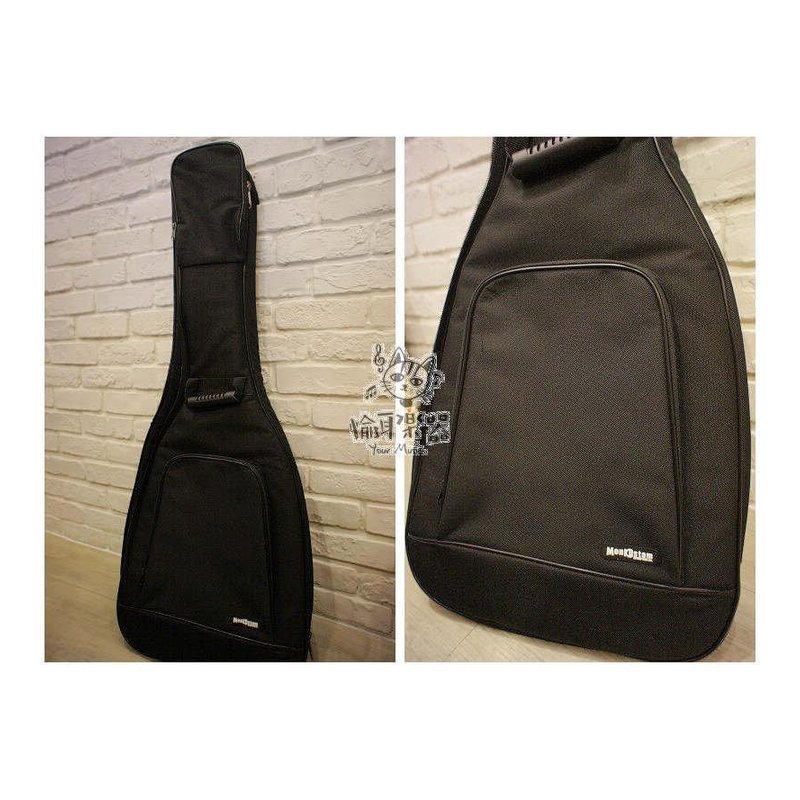 ♪ Your Music 愉耳樂器 ♪ 全新 MONK CUSTOM 電吉他 專用 超厚琴袋 多功能 厚琴袋 全新 MONK CUSTOM 電吉他 專用 超厚琴袋 多功能 厚琴袋 — 三峽吉他 / Bass