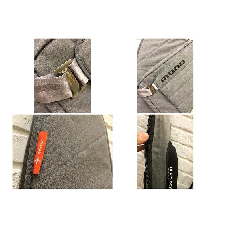 ♪ Your Music 愉耳樂器 ♪推薦 MONO M80 SEG GRY 電吉他厚琴袋軟琴盒灰色防潑水 推薦 MONO M80 SEG GRY 電吉他厚琴袋軟琴盒灰色防潑水 — 三峽吉他 / Bass