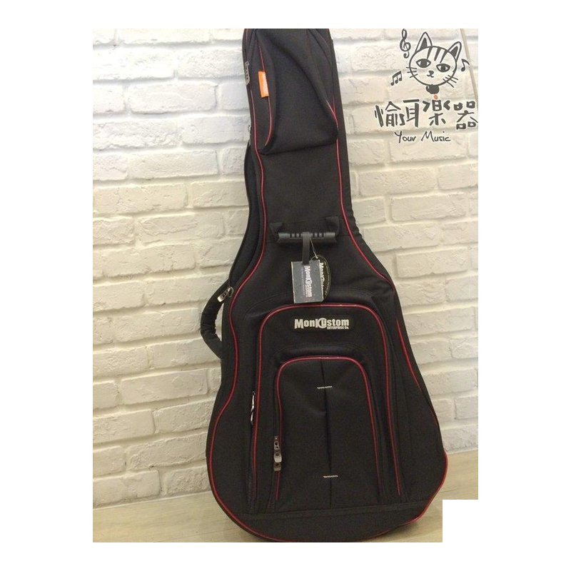 ♪ Your Music 愉耳樂器 ♪ 新款MonkCustom CDGB1200 民謠吉他袋.古典吉他袋超厚 新款MonkCustom CDGB1200 民謠吉他袋.古典吉他袋超厚 — 三峽吉他 / Bass