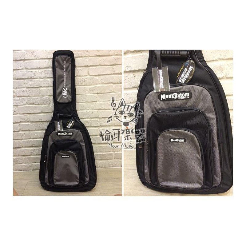 ♪ Your Music 愉耳樂器 ♪ Monk Custom EGB-1600 電吉他袋 附專用防水套 Monk Custom EGB-1600 電吉他袋 附專用防水套 — 三峽吉他 / Bass