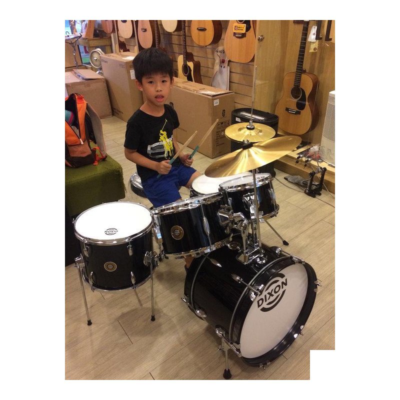♪ Your Music 愉耳樂器♪ DIXON 兒童專用爵士鼓組 兒童鼓 黑色 DIXON 兒童專用爵士鼓組 兒童鼓 黑色 — 三峽鼓 / 打擊