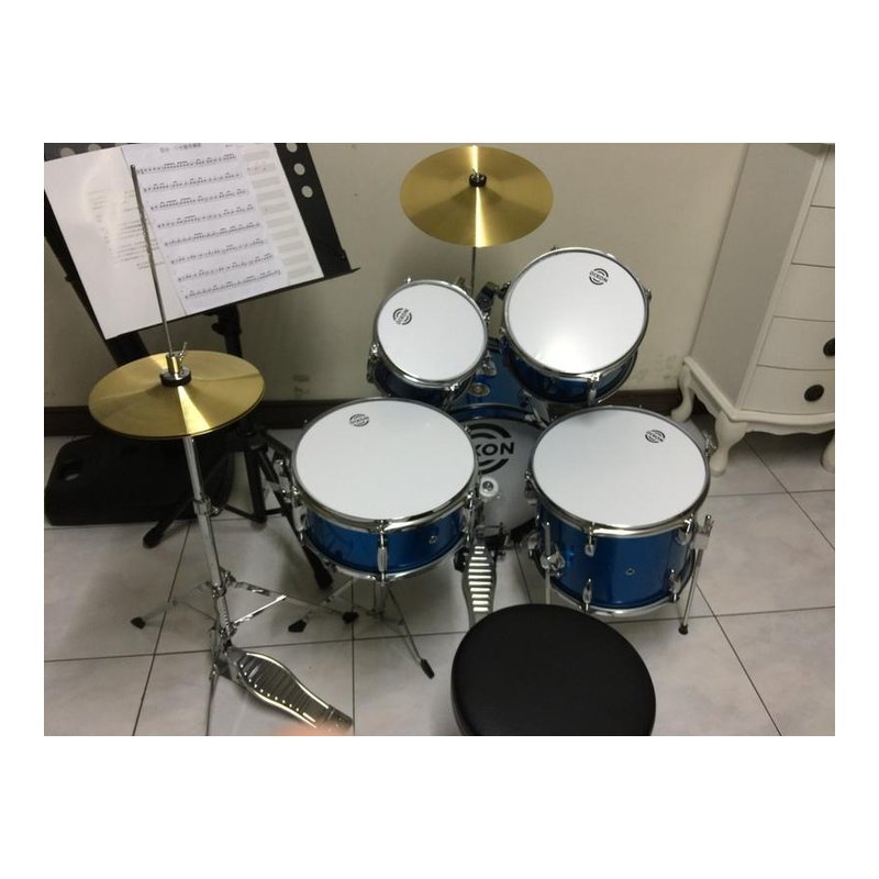 ♪ Your Music 愉耳樂器♪ DIXON 兒童專用爵士鼓組 兒童鼓 藍色五粒組 DIXON 兒童專用爵士鼓組 兒童鼓 藍色五粒組 — 三峽鼓 / 打擊
