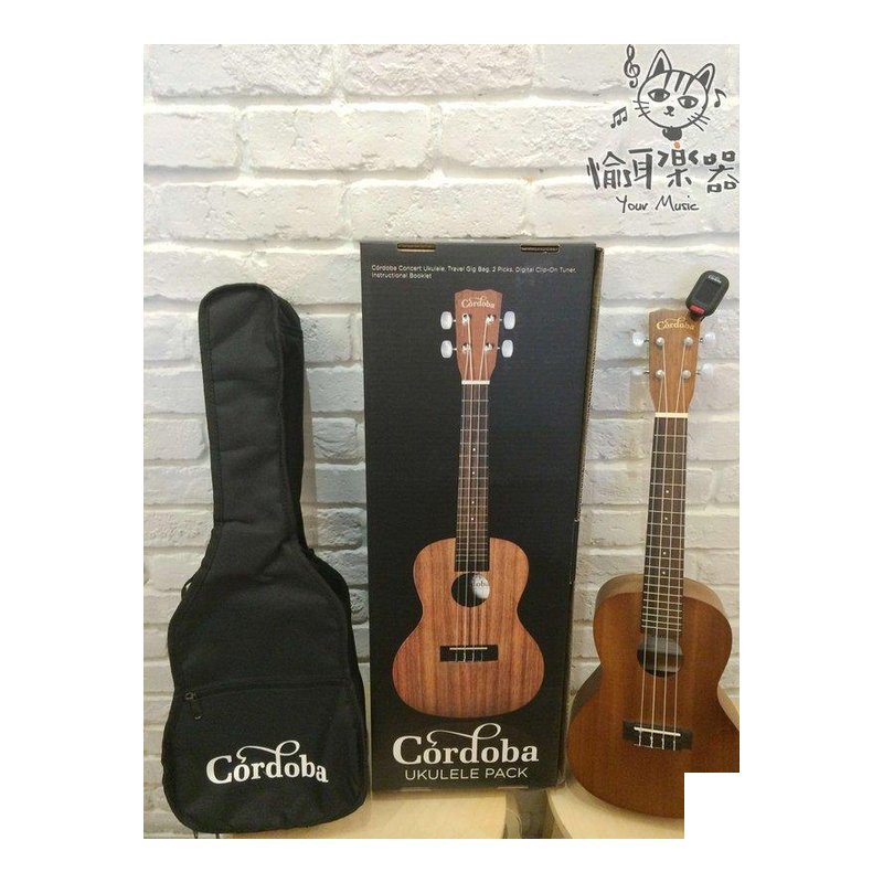 ♪ Your Music 愉耳樂器 ♪ 全新Cordoba UP10023吋烏克麗麗 Ukulele 套裝優惠套餐 全新Cordoba UP10023吋烏克麗麗 Ukulele 套裝優惠套餐 — 三峽烏克麗麗