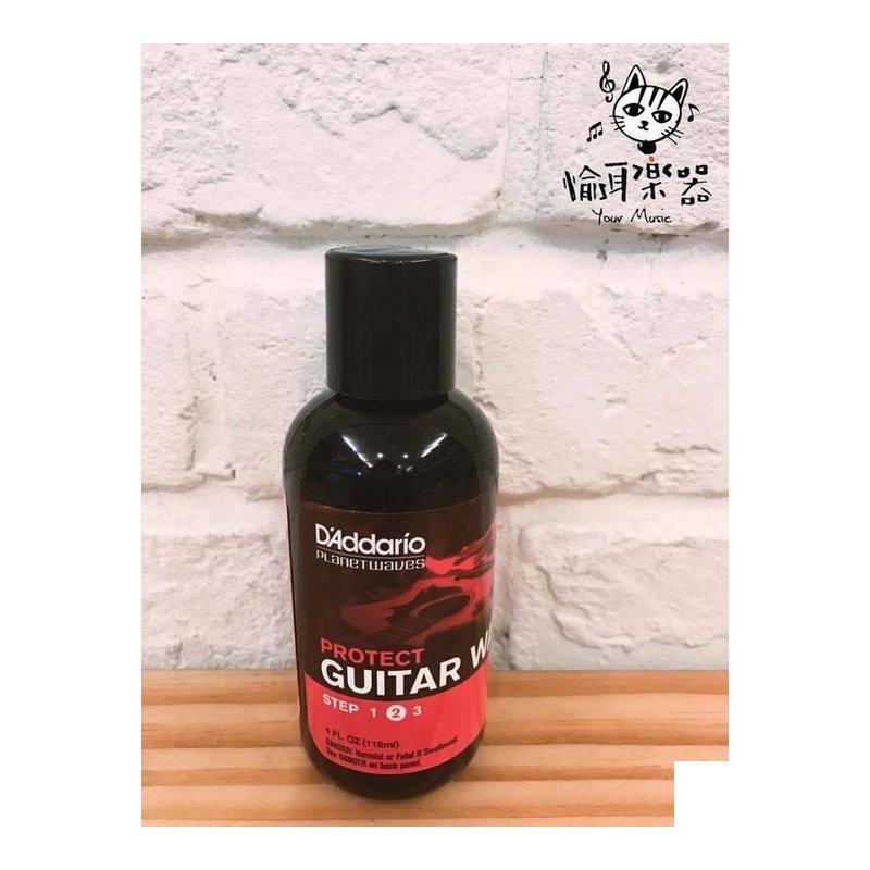 D'Addario DADDARIO D'Addario Guitar Wax PL-02 Accessories 保護蠟,天然,4 盎司 — 三峽效果器