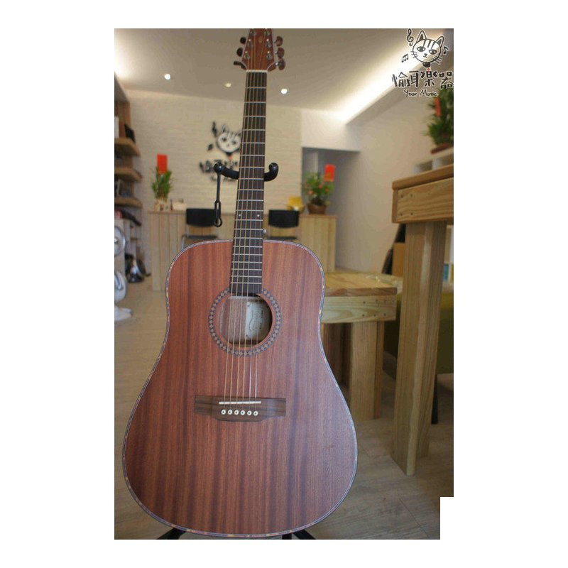 ♪ Your Music 愉耳樂器 ♪ 全新Cadenza 41吋 桃花心木 民謠吉他 木吉他 全新Cadenza 41吋 桃花心木 民謠吉他 木吉他 — 三峽吉他 / Bass