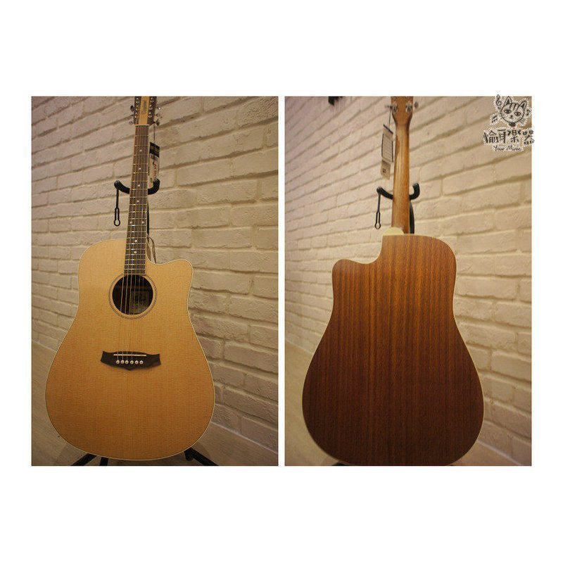 ♪ Your Music 愉耳樂器 ♪ 全新英國品牌TANGLEWOOD TNDS D桶 面單 雲杉 木吉他 含原廠硬CASE 全新英國品牌TANGLEWOOD TNDS D桶 面單 雲杉 木吉他 含原廠硬CASE — 三峽吉他 / Bass