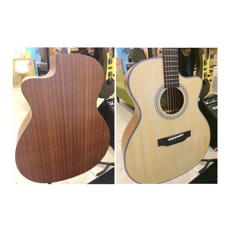 ♪Your Music 愉耳樂器♪Woodtone吉他 GA桶系列 2016新款合板 GA-110C 消光款 (附原廠琴) Woodtone吉他 GA桶系列 2016新款合板 GA-110C 消光款 (附原廠琴) — 三峽吉他 / Bass