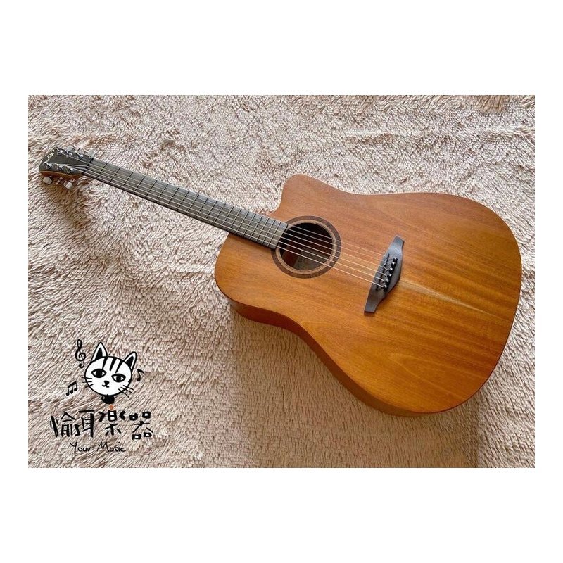 ♪ Your Music 愉耳樂器♪ Veelah V1-DMC 全桃花心木 面單板民謠木吉他 缺角 新手首選 Veelah V1-DMC 全桃花心木 面單板民謠木吉他 缺角 新手首選 — 三峽吉他 / Bass