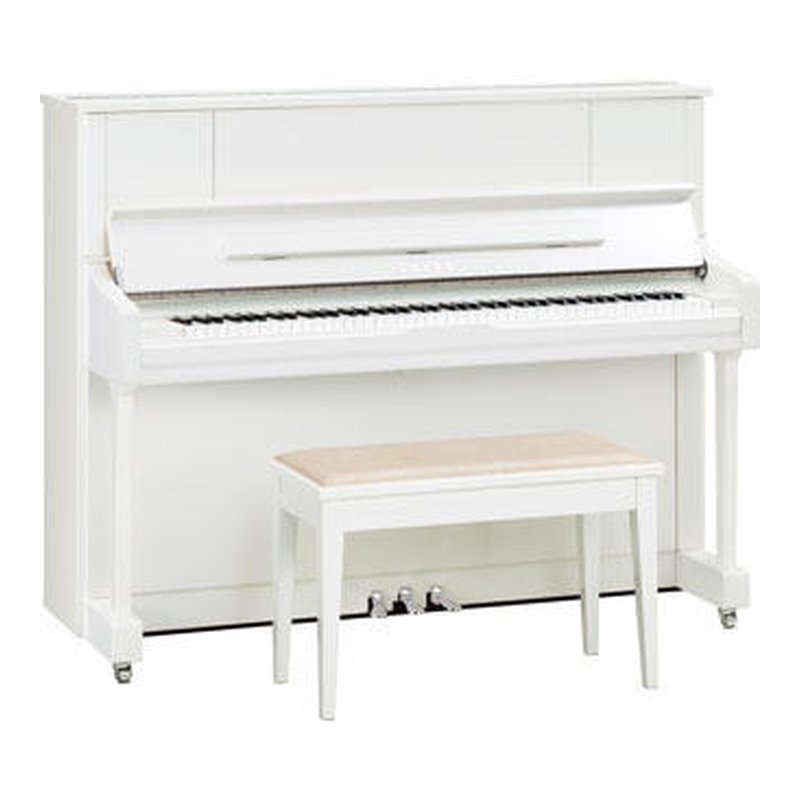 ♪ Your Music 愉耳樂器♪ 全新 YAMAHA 山葉 U1JPWHC 直立式鋼琴 光澤白色 全新 YAMAHA 山葉 U1JPWHC 直立式鋼琴 光澤白色 — 三峽鍵盤 / 鋼琴