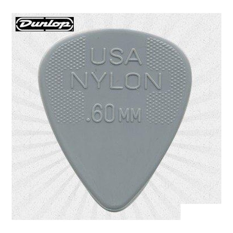 ♪ Your Music 愉耳樂器 ♪Jim Dunlop Nylon Standar 吉他 匹克 PICK .60mm Jim Dunlop Nylon Standar 吉他 匹克 PICK .60mm — 三峽吉他 / Bass