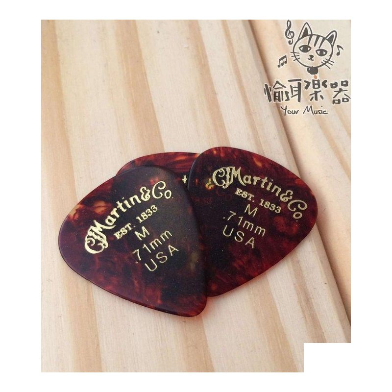 ♪ Your Music 愉耳樂器 ♪ 原廠 Martin 彈片 匹克 PICK 0.71mm 民謠木吉他、電吉他用 原廠 Martin 彈片 匹克 PICK 0.71mm 民謠木吉他、電吉他用 — 三峽吉他 / Bass