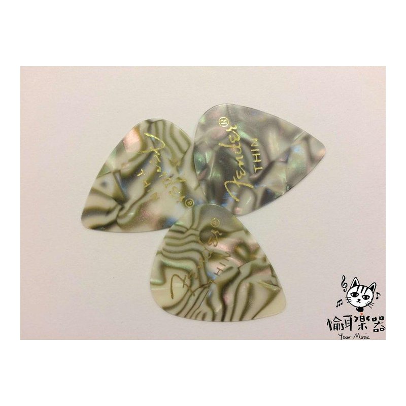 ♪ Your Music 愉耳樂器♪全新 FENDER PICK貝殼圖騰 彩色 THIN 全新 FENDER PICK貝殼圖騰 彩色 THIN — 三峽配件 / 週邊