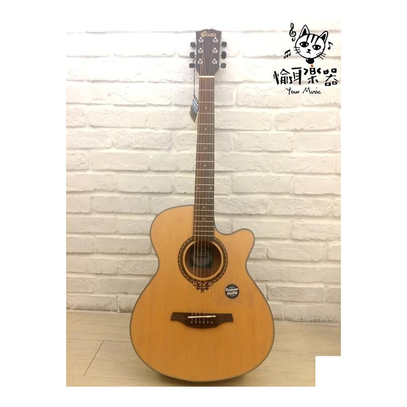 ♪ Your Music 愉耳樂器♪原廠公司貨保固 Odin GF-240 原木色 民謠吉他 附厚袋 原廠公司貨保固 Odin GF-240 原木色 民謠吉他 附厚袋 — 三峽吉他 / Bass