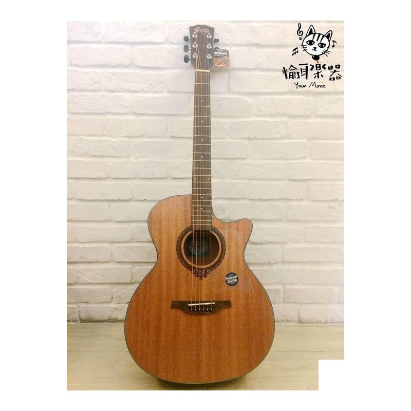 ♪ Your Music 愉耳樂器♪ 原廠公司貨保固 Odin GF-285 桃花心木 民謠吉他 附厚袋 原廠公司貨保固 Odin GF-285 桃花心木 民謠吉他 附厚袋 — 三峽吉他 / Bass