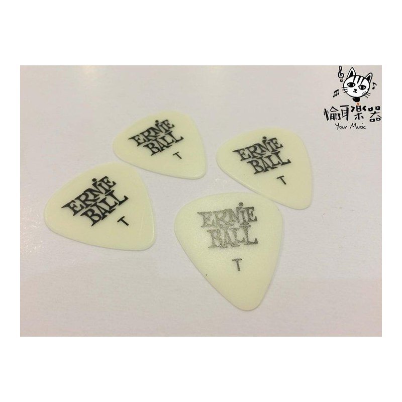 ♪Your Music 愉耳樂器♪ ERNIE BALL MEDIUM 夜光匹克 吉他匹克 PICK 彈片 撥片 ERNIE BALL MEDIUM 夜光匹克 吉他匹克 PICK 彈片 撥片 — 三峽吉他 / Bass